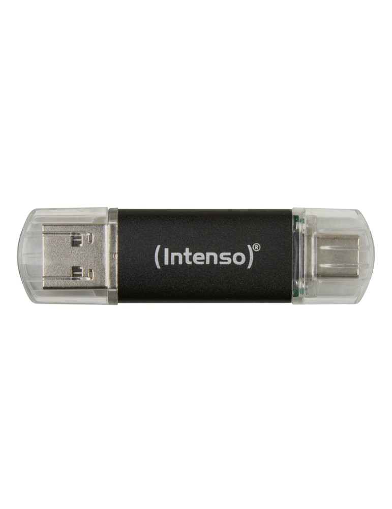 Intenso Twist Line Typ-A/Typ-C 512GB USB-Stick Mit Schutzkappe, bis zu 70 MB/s, USB 3.2 Gen 1x1 (5 Gbit/s)