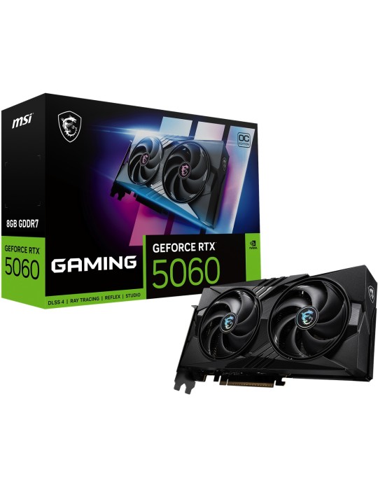 MSI GeForce RTX 5060 8G GAMING OC - 8GB GDDR7, HDMI, 3x DP