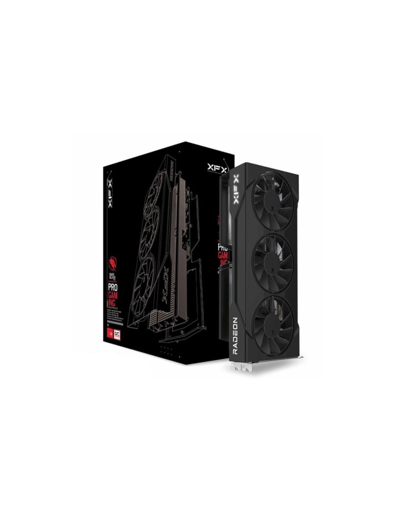XFX Radeon RX 9060XT Swift Triple Fan OC Black 16GB - 16GB GDDR6, 2x HDMI, 2x DP