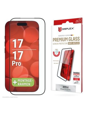 DISPLEX Premium Glas (Full Cover) für Apple iPhone 17 Pro/17