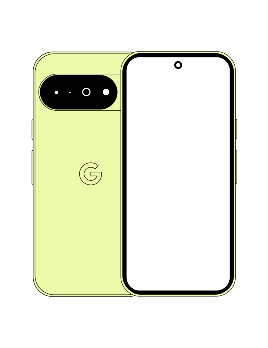 Google Pixel 10 256GB Lemongrass 16cm (6,3") OLED Display, Android 16 / Pixel UI, 48MP Triple-Kamera