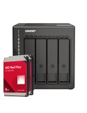 QNAP TS-453E-8G 16TB WD Red Plus NAS-Bundle NAS inkl. 2x 8TB WD Red Plus 3.5 Zoll SATA Festplatte