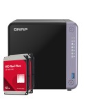 QNAP TS-432X-4G 24TB WD Red Plus NAS-Bundle NAS inkl. 2x 12TB WD Red Plus 3.5 Zoll SATA Festplatte