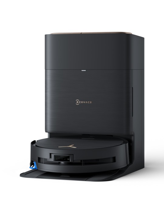 ECOVACS DEEBOT X9 PRO OMNI Schwarz Saug-Wisch-Roboter mit Reinigungsstation