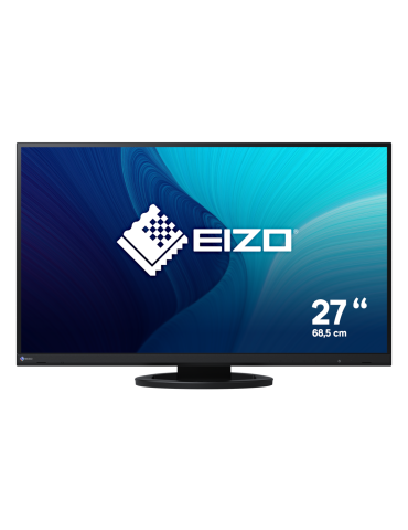Eizo FlexScan EV2760-BK Office Monitor - WQHD, Höhenverstellbar - 69 cm (27 Zoll), WQHD-Auflösung, Höhenverstellbar