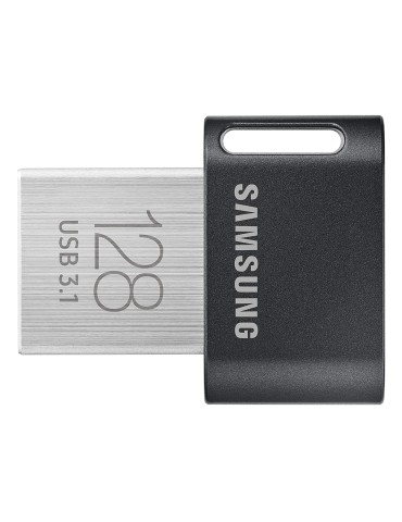 Samsung FIT Plus (2020) Typ-A 128GB USB-Stick Schwarz Ohne Schutzkappe, bis zu 400 MB/s, USB 3.2 Gen 1x1 (5 Gbit/s)