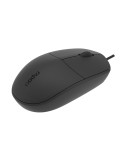 Rapoo Optische Maus "N100", Schwarz kabelgebunden