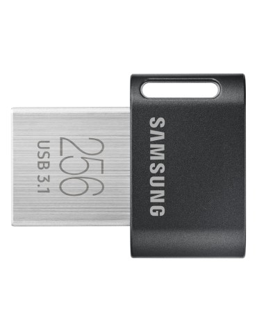 Samsung FIT Plus (2020) Typ-A 256GB USB-Stick Schwarz Ohne Schutzkappe, bis zu 400 MB/s, USB 3.2 Gen 1x1 (5 Gbit/s)