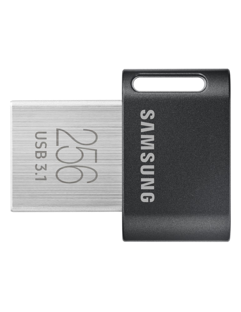Samsung FIT Plus (2020) Typ-A 256GB USB-Stick Schwarz Ohne Schutzkappe, bis zu 400 MB/s, USB 3.2 Gen 1x1 (5 Gbit/s)