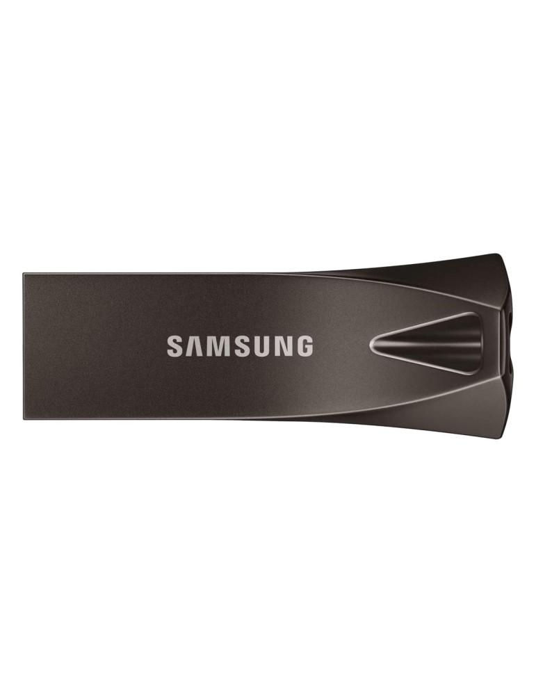 Samsung BAR Plus (2024) Typ-A 512GB USB-Stick Grau Ohne Schutzkappe, bis zu 400 MB/s, USB 3.2 Gen 1x1 (5 Gbit/s)