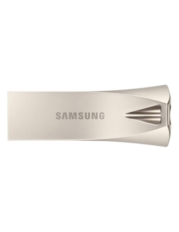 Samsung BAR Plus (2024) Typ-A 512GB USB-Stick Silber Ohne Schutzkappe, bis zu 400 MB/s, USB 3.2 Gen 1x1 (5 Gbit/s)