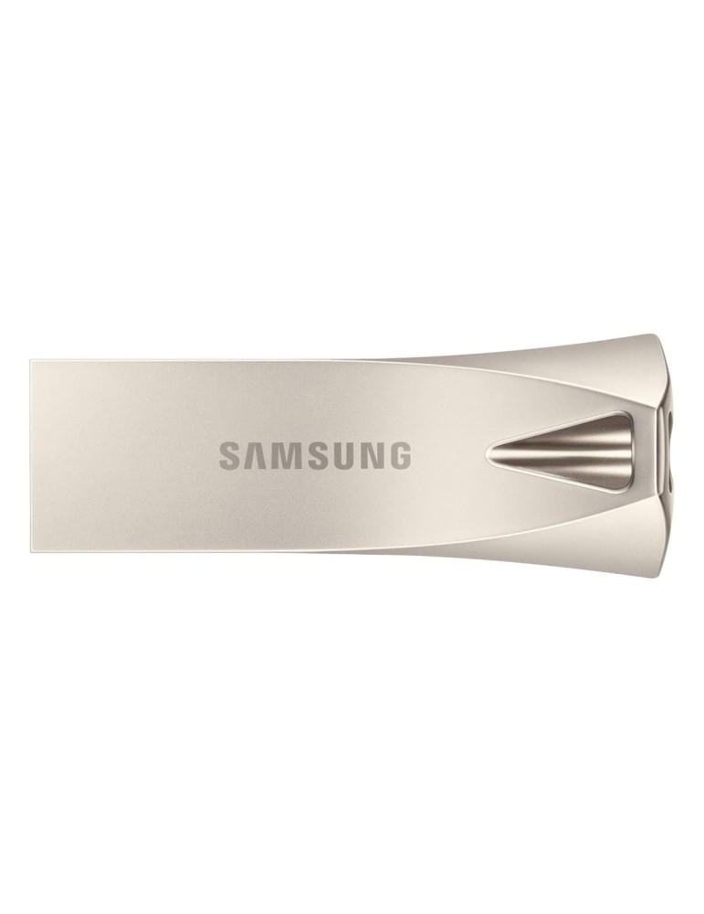 Samsung BAR Plus (2024) Typ-A 512GB USB-Stick Silber Ohne Schutzkappe, bis zu 400 MB/s, USB 3.2 Gen 1x1 (5 Gbit/s)
