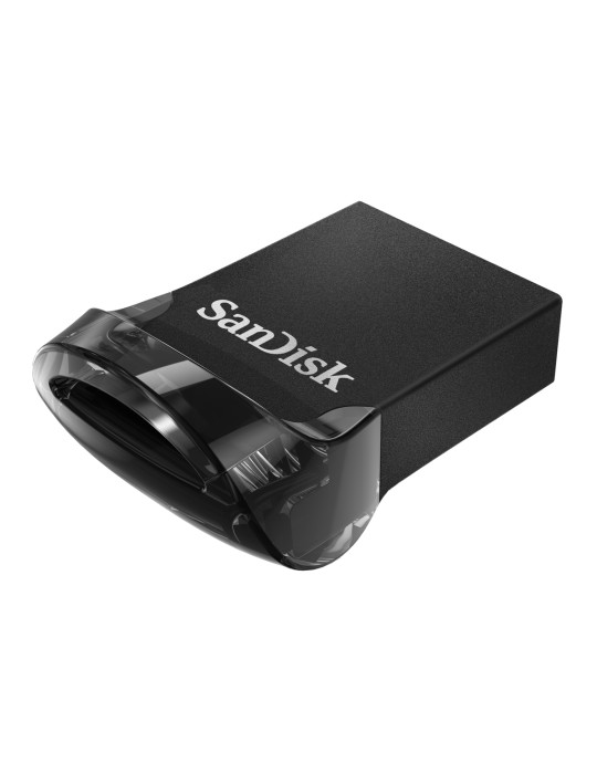 SanDisk Ultra Fit Typ-A 1TB USB-Stick Schwarz Ohne Schutzkappe, bis zu 400 MB/s, USB 3.2 Gen 1x1 (5 Gbit/s)