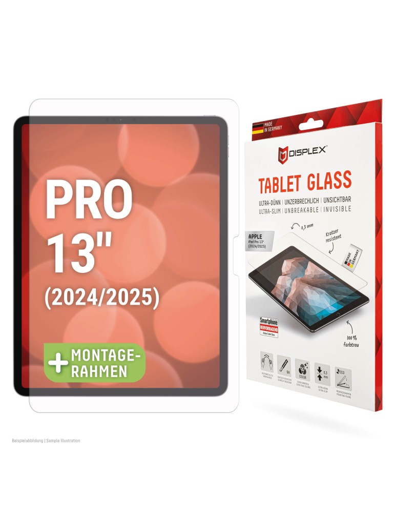 DISPLEX Tablet Glasschutzfolie für iPad Pro 13" (2024/2025)