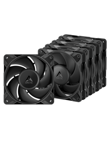 ARCTIC P12 PRO PST 5er-Pack schwarz | Gehäuselüfter