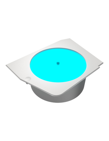 COUGAR Beleuchtete Drehscheibe für FV270 weiß