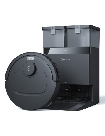 ECOVACS DEEBOT T30C Gen2 Schwarz Saug-Wisch-Roboter mit Reinigungsstation