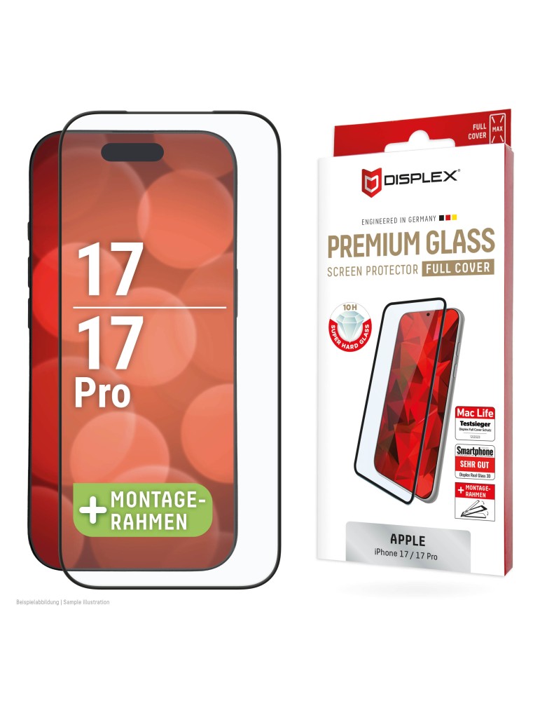 DISPLEX Premium Panzerglas für iPhone 17/17 Pro