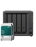 Synology DS925+ 8TB Plus HDD NAS-Bundle NAS inkl. 2x 4TB Synology Plus 3.5 Zoll SATA Festplatte