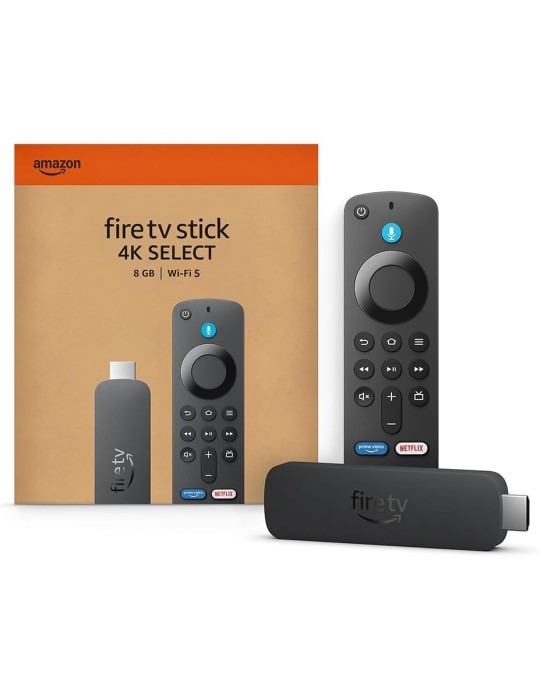 Amazon Fire TV Stick 4K Select beginne mit dem Streamen in 4K, Tausenden von Filmen und Serien sowie kostenlosem Live-TV