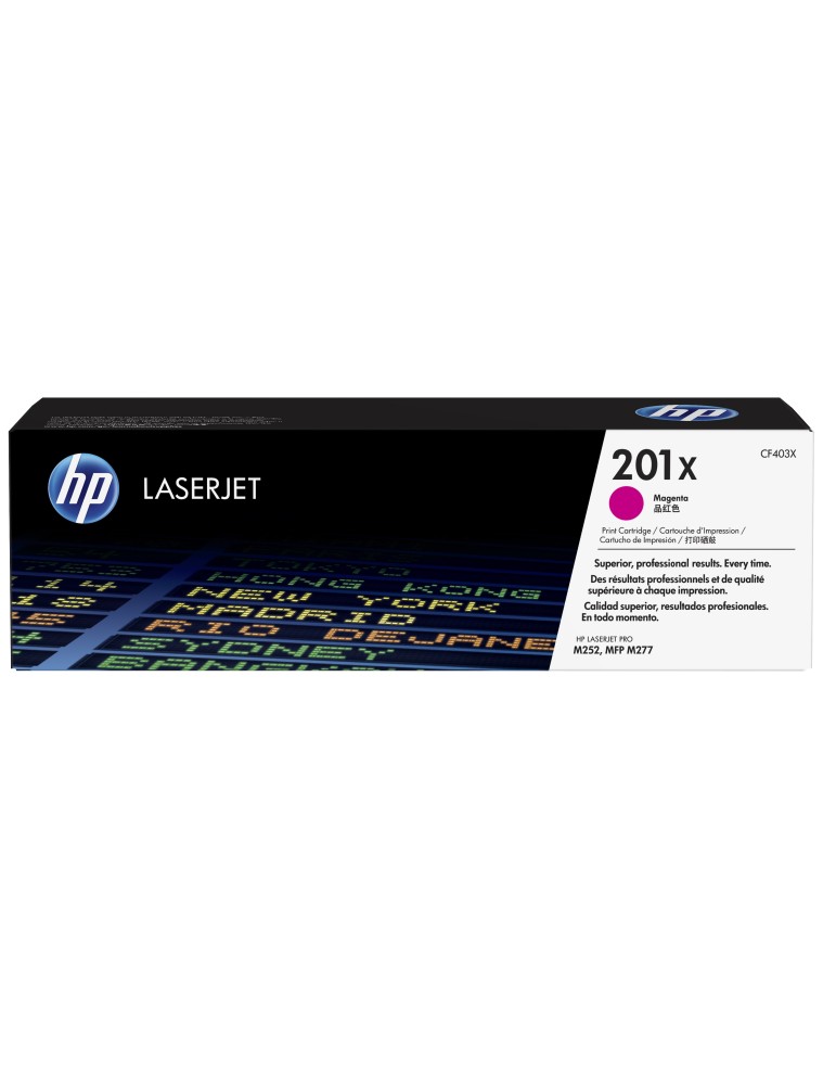 HP 201X (CF403X) Original LaserJet Tonerkartusche Magenta Kompatibilität: HP Color LaserJet Pro MFP M274n, M252n
