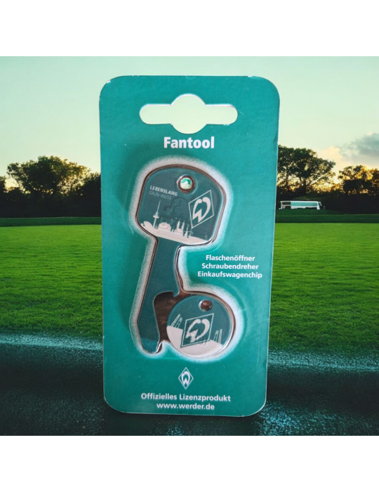 Fantool Werder Bremen – 3-in-1 Fan-Multitool