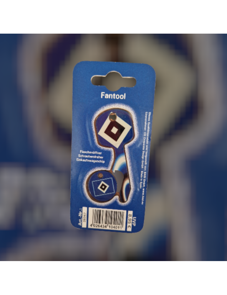 Fantool HSV – 3-in-1 Fan-Multitool mit Vereinslogo