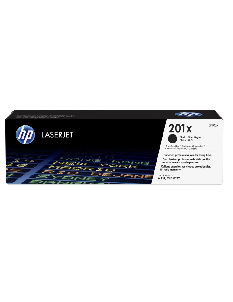 HP 201X (CF400X) LaserJet Tonerkartusche Schwarz Kompatibilität: HP Color LaserJet Pro MFP M274n, M252n