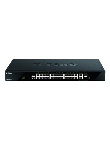 D-Link DGS-1520-28 Smart Managed Switch [24x Gigabit und 2x 10 Gbit/s Ethernet, 2x 10 Gbit/s SFP+]