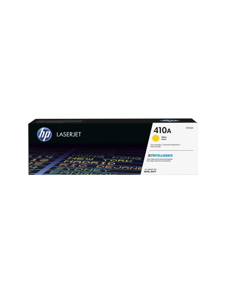 HP 410A (CF412A) Original LaserJet Tonerkartusche Gelb Kompatibilit: HP Color LaserJet Pro (MFP) M300er/ M400er Serie