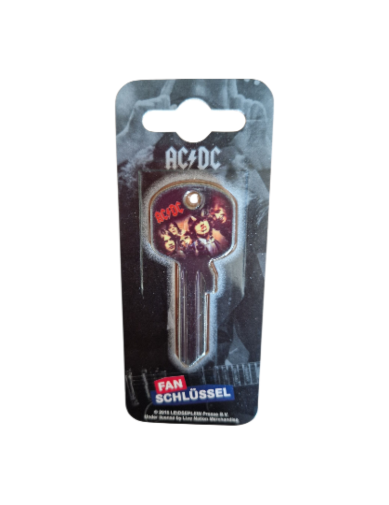 Fanschlüssel AC/DC – Offizieller Schlüsselanhänger für Rockfans