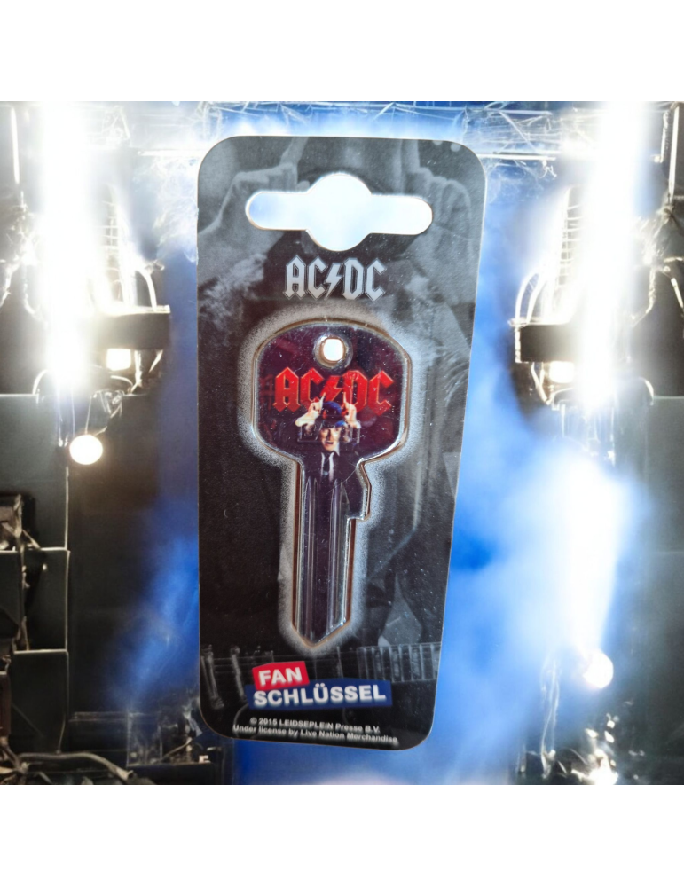 Fanschlüssel AC/DC – Offizieller Schlüsselanhänger für Rockfans