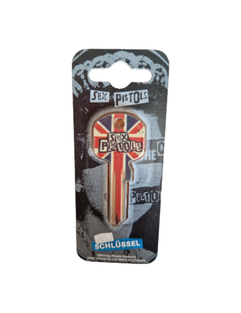 Fanschlüssel Sex Pistols – Offizieller Schlüsselanhänger für Punk-Fans
