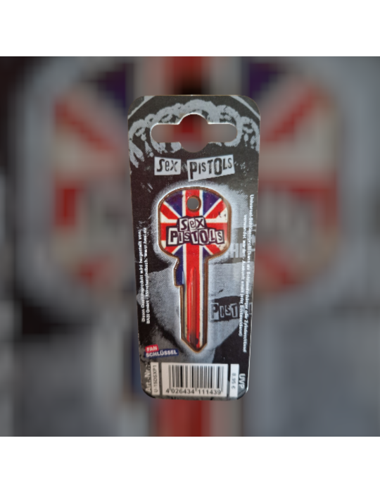 Fanschlüssel Sex Pistols – Offizieller Schlüsselanhänger für Punk-Fans