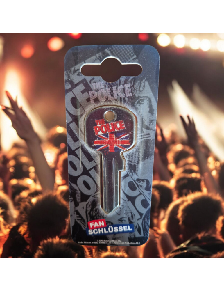 Fanschlüssel The Police – Offizieller Schlüsselanhänger für Rockfans