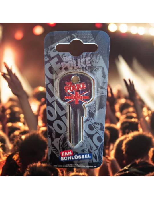 Fanschlüssel The Police – Offizieller Schlüsselanhänger für Rockfans