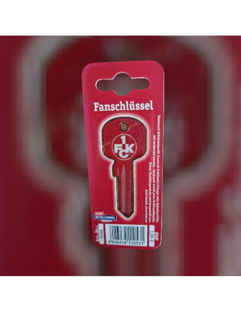 Fanschlüssel 1. FC Kaiserslautern – Offizieller Schlüsselanhänger