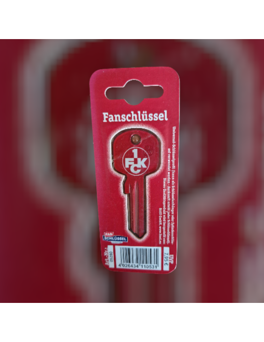 Fanschlüssel 1. FC Kaiserslautern – Offizieller Schlüsselanhänger