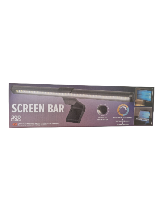 SCREEN BAR LED Monitorlampe – 200 Lumen mit Touch & Farbwechsel