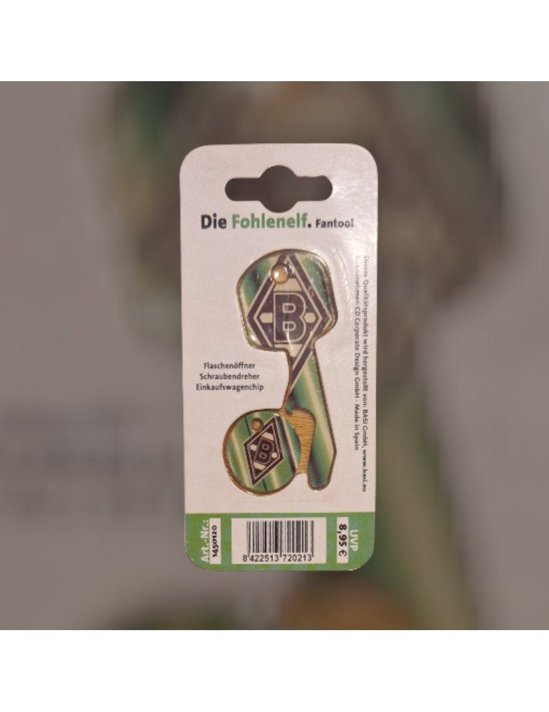 Fantool Borussia Mönchengladbach – 3-in-1 Schlüsseltool für Fans