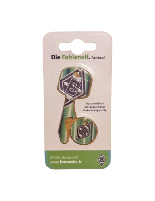 Fantool Borussia Mönchengladbach – 3-in-1 Schlüsseltool für Fans