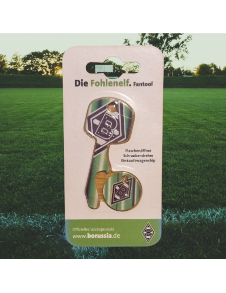 Fantool Borussia Mönchengladbach – 3-in-1 Schlüsseltool für Fans