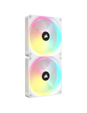 CORSAIR iCUE LINK QX140 RGB WHITE Starter-Kit | 140mm Gehäuselüfter