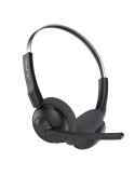 JLab GO Work Pop Wireless On-Ear Bluetooth Kopfhörer 50h Stunden Spielzeit, Mikrofonarm, Bluetooth-Multipoint-Technologie