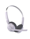 JLab GO Work Pop Wireless On-Ear Bluetooth Kopfhörer 50h Stunden Spielzeit, Mikrofonarm, Bluetooth-Multipoint-Technologie