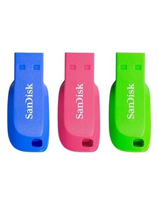 SanDisk Cruzer Blade USB-Stick 16GB 3er Pack USB Typ-A 2.0