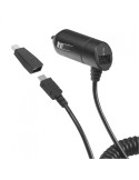 Kfz-Ladekabel Nano Connect Micro/USB 1A schwarz inklusive MiniUSB Adapter