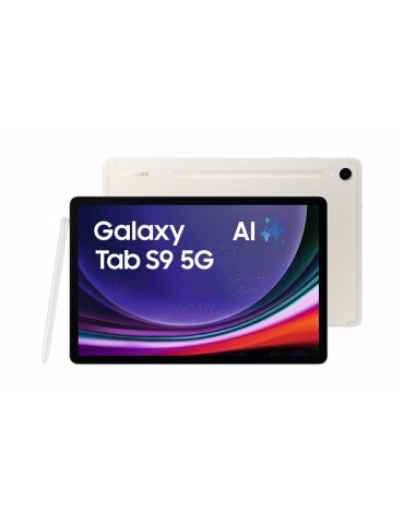 Samsung X716N Galaxy Tab S9 5G 256 GB (Beige) 11" WQXGA Display / Octa-Cora / 12GB RAM / 256GB Speicher / Android 13.0