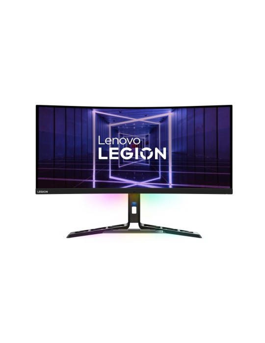 Lenovo Legion Y34wz-30 Gaming Monitor - UWQHD, Mini-LED, 1ms 165Hz (OC 180), RJ-45 2.5Gb LAN, USB-C PD 15W, NVIDIA G-Sync Compat