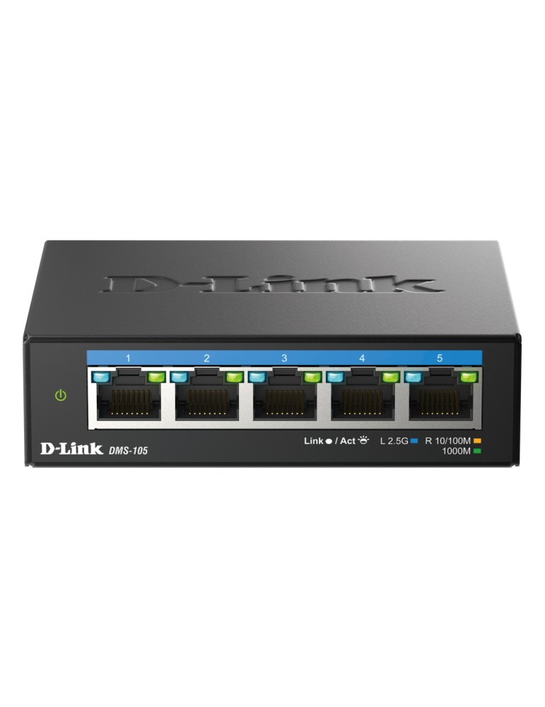 D-Link DMS-105 Unmanaged Switch 5x 2.5Gbit/s Ethernet